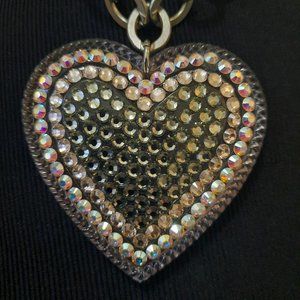 Tarina Tarantino Big Love Heart Statement Necklace